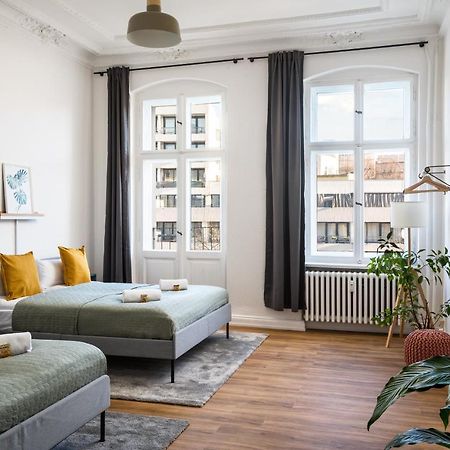 Riesiges Apartment Nahe Kudamm Sehr Schoner Altbau 123M2 Gross 12 Gaste 柏林 外观 照片