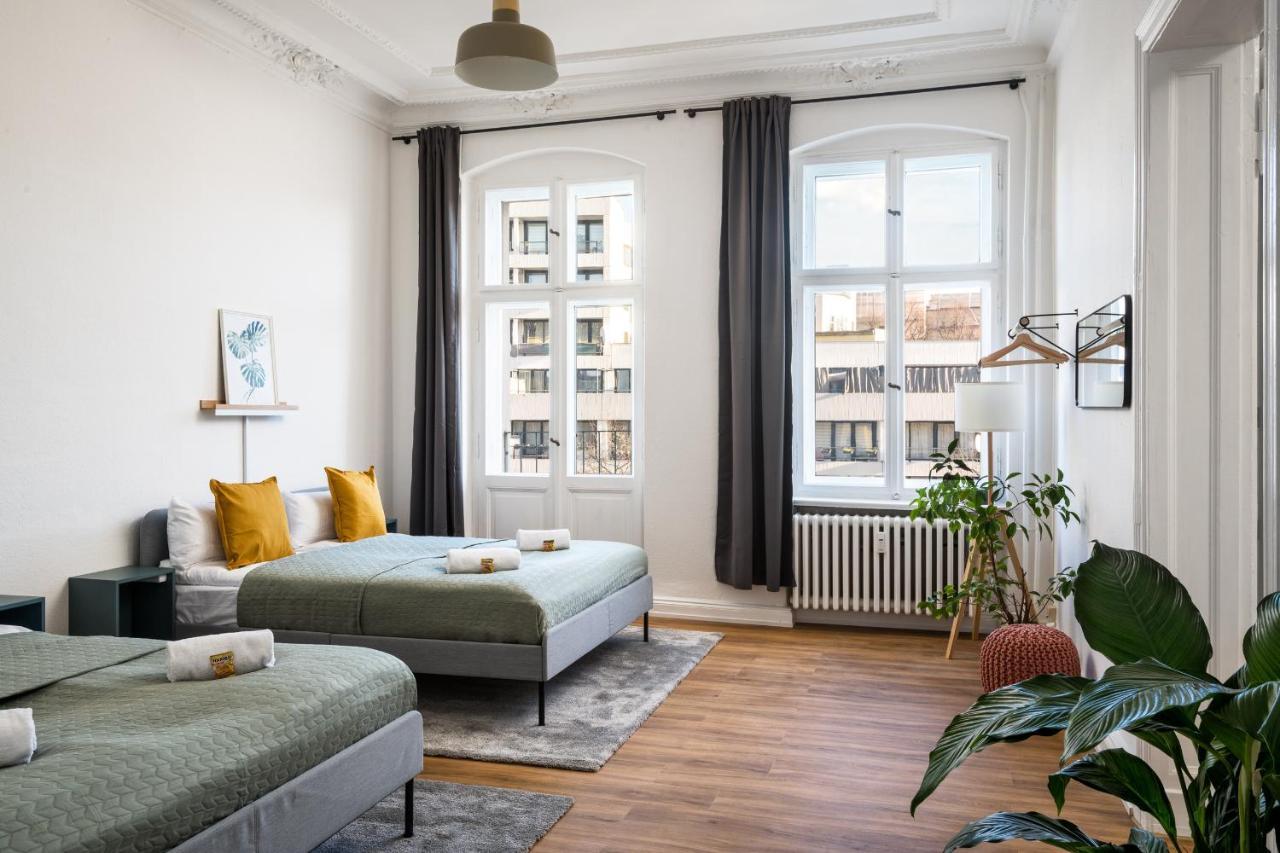 Riesiges Apartment Nahe Kudamm Sehr Schoner Altbau 123M2 Gross 12 Gaste 柏林 外观 照片